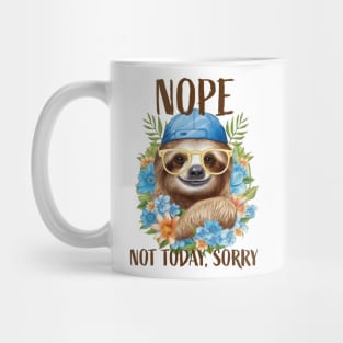 Summer Sloth: Not Today, Sorry Mug